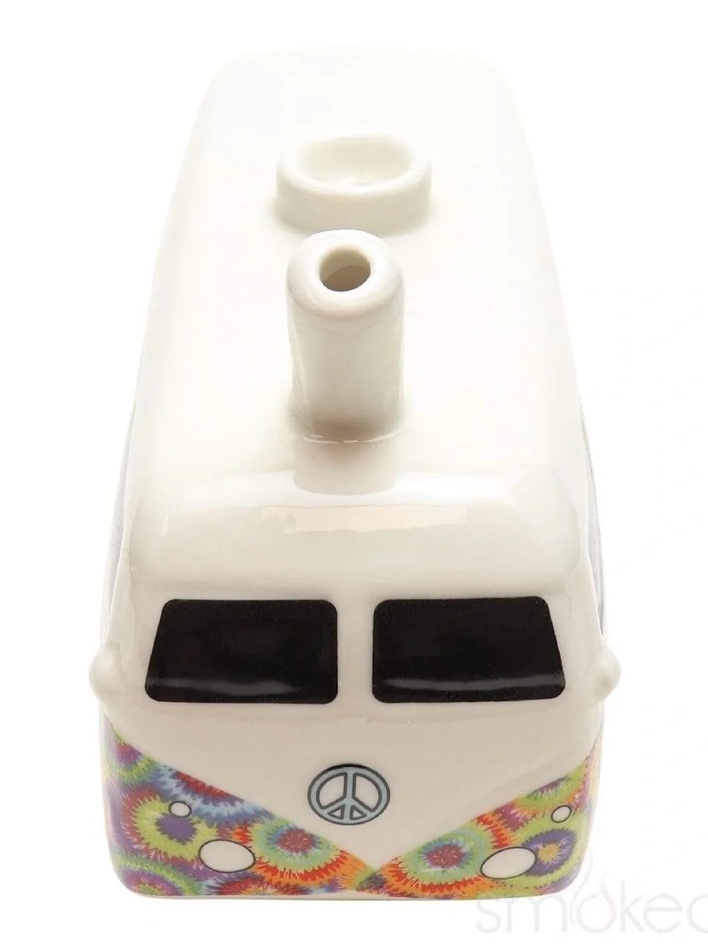 Retro Bus Ceramic Vintage Flower Bus Pipe